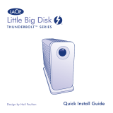 LaCie Little Big Disk Thunderbolt™ Series Benutzerhandbuch