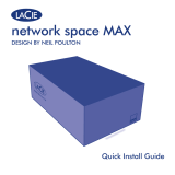 LaCie Network Space MAX 6TB Benutzerhandbuch