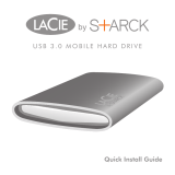 LaCie STARCK USB 3.0 MOBILE HARD DRIVE Bedienungsanleitung