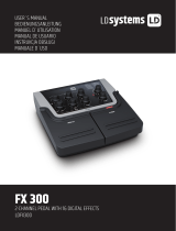 LD Sys­tems FX 300 Benutzerhandbuch