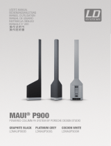 LD Systems Maui P900 W Benutzerhandbuch