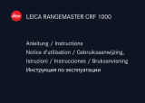Leica Rangemaster CRF 1000 Bedienungsanleitung