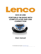 Lenco SCD-38 USB Benutzerhandbuch