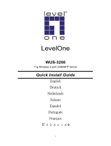 LevelOne WUS-3200 Benutzerhandbuch