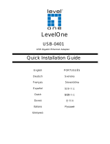 LevelOne USB-0401 Quick Installation Manual