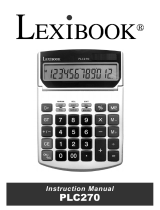 Lexibook PLC270 Benutzerhandbuch