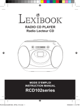 Lexibook RCD102TF Benutzerhandbuch
