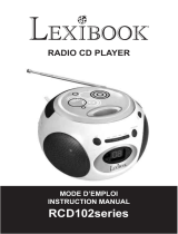 Lexibook RCD102BB Benutzerhandbuch