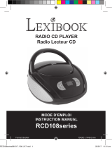 Lexibook RCD108 Série Benutzerhandbuch