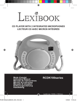 Lexibook RCDK100 série Benutzerhandbuch