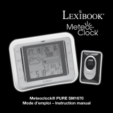 Lexibook METEOCLOCK PURE SM1670 Benutzerhandbuch