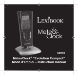 Lexibook MeteoClock Evolution Compact Benutzerhandbuch