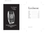Lexibook SM840 Benutzerhandbuch