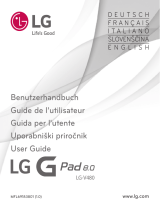 LG G Pad 8.0 WiFi Benutzerhandbuch
