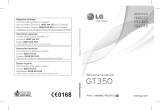 LG GT350.AAGRSV Benutzerhandbuch