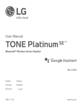 LG TONE Platinum SE Benutzerhandbuch
