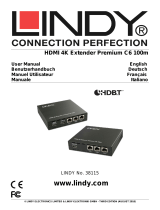 Lindy 100m Cat.6 HDMI, IR & RS-232 HDBaseT Extender Benutzerhandbuch