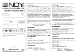 Lindy 300m USB Cat.5 Extender HID Benutzerhandbuch