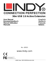 Lindy 30m USB 2.0 Active Extension Pro Benutzerhandbuch