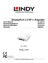 Lindy 40m DisplayPort 1.2 Repeater Benutzerhandbuch