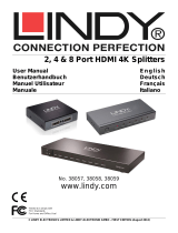 Lindy 8 Port HDMI 10.2G Splitter Benutzerhandbuch