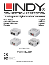 Lindy Analogue Stereo to SPDIF Digital Audio Converter Benutzerhandbuch