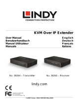 Lindy KVM Over IP Extender - Receiver Benutzerhandbuch