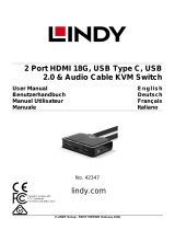 Lindy USB Type C to HDMI 4K60 Converter Benutzerhandbuch