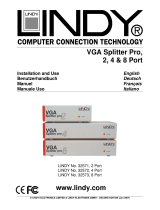 Lindy VGA Splitter Datenblatt
