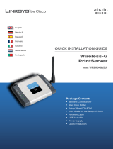 Linksys WPSM54G - Wireless-G PrintServer With Multifunction Printer Support Print Server Bedienungsanleitung