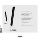 LOEWE Reference Sound Standspeaker Slim Benutzerhandbuch