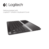 Logitech Keyboard Case Ultrathin Benutzerhandbuch