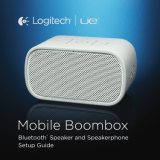Logitech Mobile Boombox Bedienungsanleitung