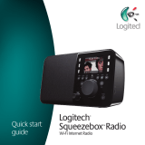 Logitech Squeezebox Radio Wi-Fi Internet Radio Bedienungsanleitung