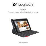 Logitech Type+ Protective case Bedienungsanleitung