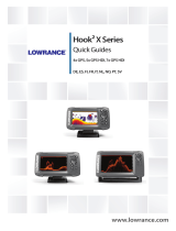 Lowrance HOOK²-X GPS Schnellstartanleitung