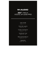 M-Audio AIR 192|4 Vocal Studio Pro Benutzerhandbuch