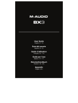 M-Audio BX3 Benutzerhandbuch