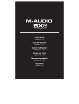 M-Audio BX6 Carbon Benutzerhandbuch