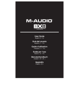 M-Audio BX8 Carbon Benutzerhandbuch