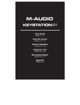 M-Audio Keystation 61es Benutzerhandbuch