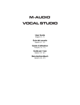 M-Audio M-Audio Vocal Studio Benutzerhandbuch