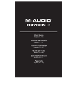 M-Audio Oxygen 61 Benutzerhandbuch