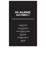 M-Audio Oxygen 61 Schnellstartanleitung