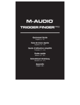 M-Audio Trigger Finger Pro Benutzerhandbuch