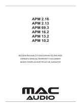 MAC Audio APM 2.13 Bedienungsanleitung