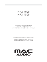 MAC Audio MPX 2000 Bedienungsanleitung