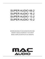 MAC Audio Super Audio 13.2 Bedienungsanleitung