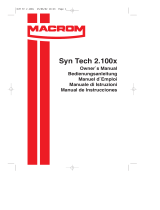 Macrom 2.100x Benutzerhandbuch