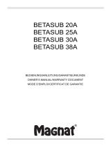 Magnat BETASUB 38A Bedienungsanleitung
